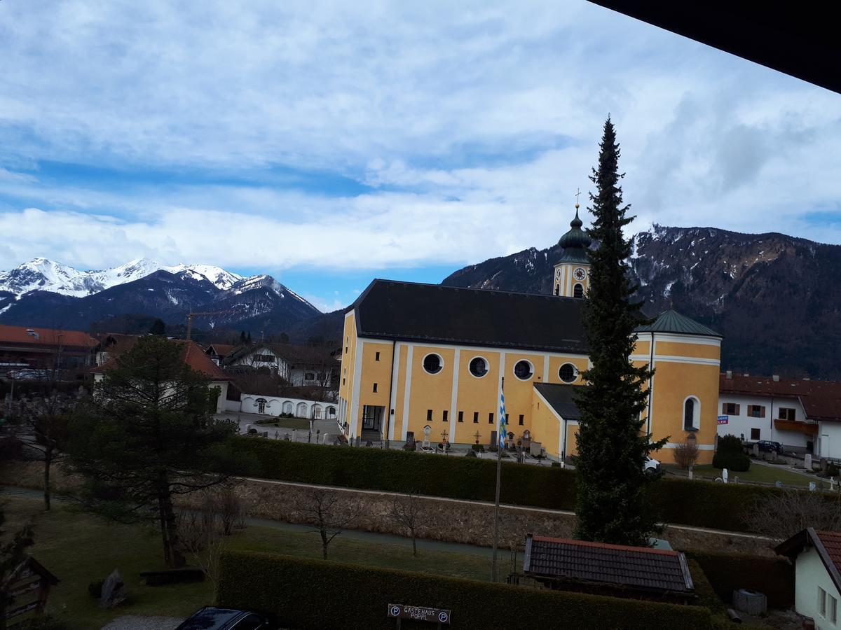 Gaestehaus Poeppl Unterwössen Esterno foto